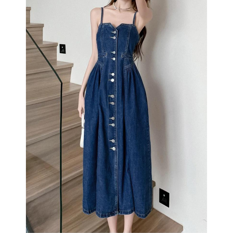 Vestido Midi Jeans Letícia